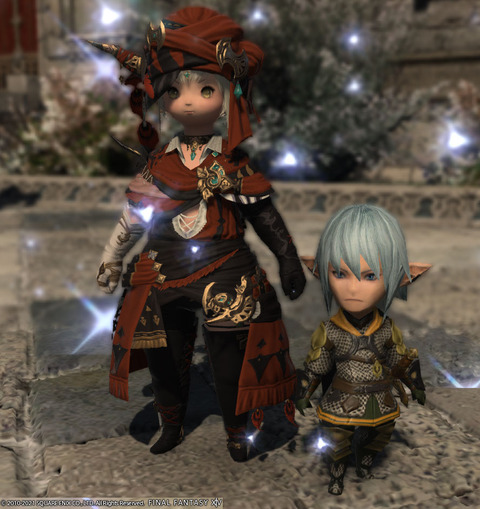 FF14 オルシュファンのマメットをもらいましたヾ(〃^∇^)ﾉ レベル60