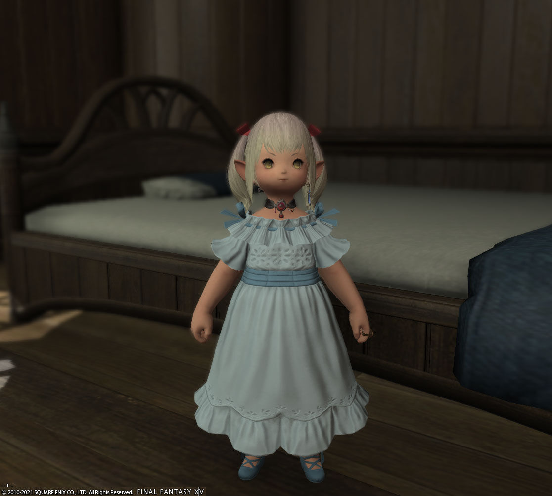 Ff14 パジャマをスカイブルーで染色しましたヾ ﾉ ありさ日記