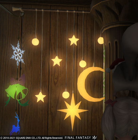 Ff14 スターリー ハンギングオーナメントをお誕生日プレゼントにもらっちゃいましたヾ ﾉ ありさ日記