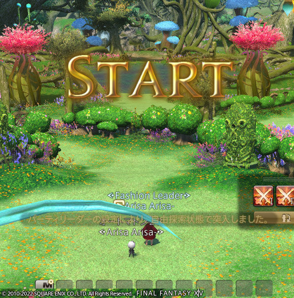 Ff14 自由探索での参加でｉｄに入れるのを初めて知りましたヾ ﾉ どこでもお気に入りの場所で木人で練習できちゃいます ありさ日記