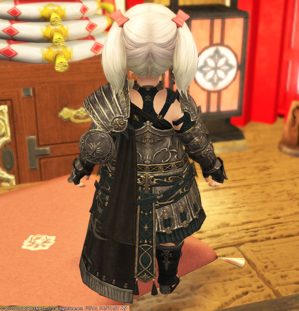 Ff14 侍がレベル９０になってカンストしましたヾ ﾉ なので戦闘新式装備を自作して着せましたヾ ﾉ レベル９０ ありさ日記