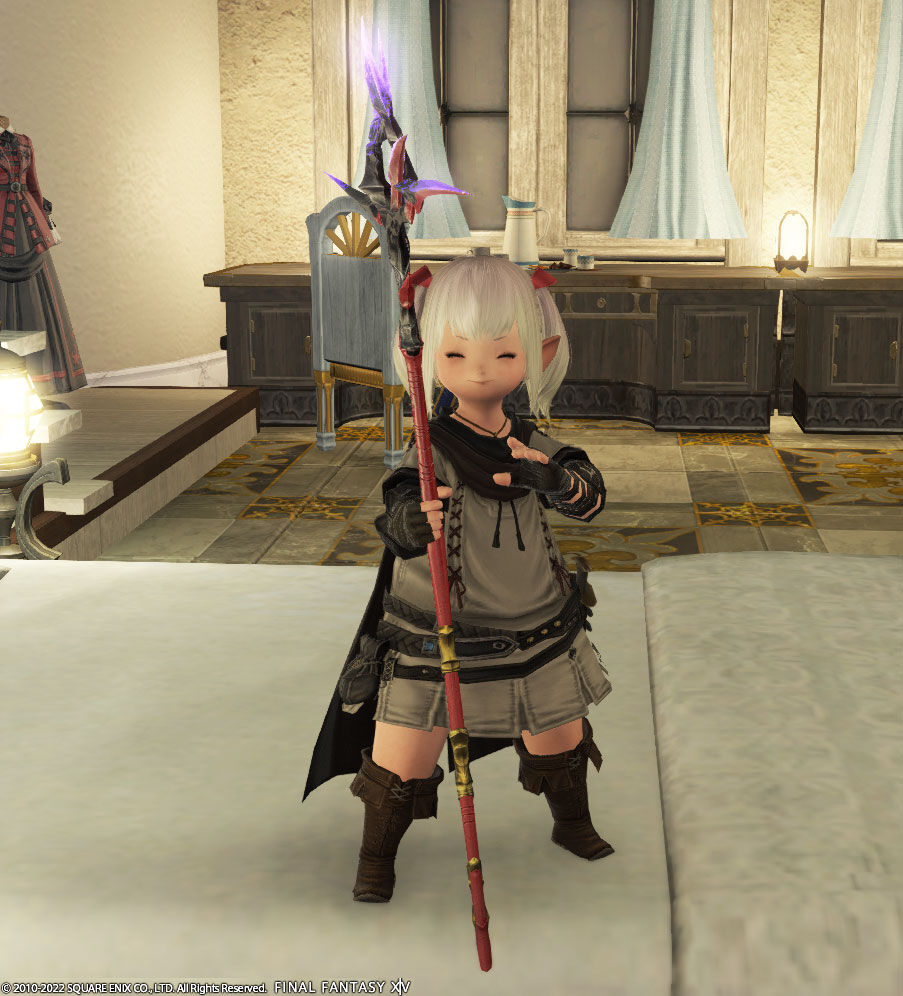 Ff14 極ラムウ討滅戦の武器をいろいろ装着してみたら光っててかっこよかったですヾ ﾉ 白魔道士 暗黒騎士 モンク 赤魔道士 戦士 レベル５０ ありさ日記