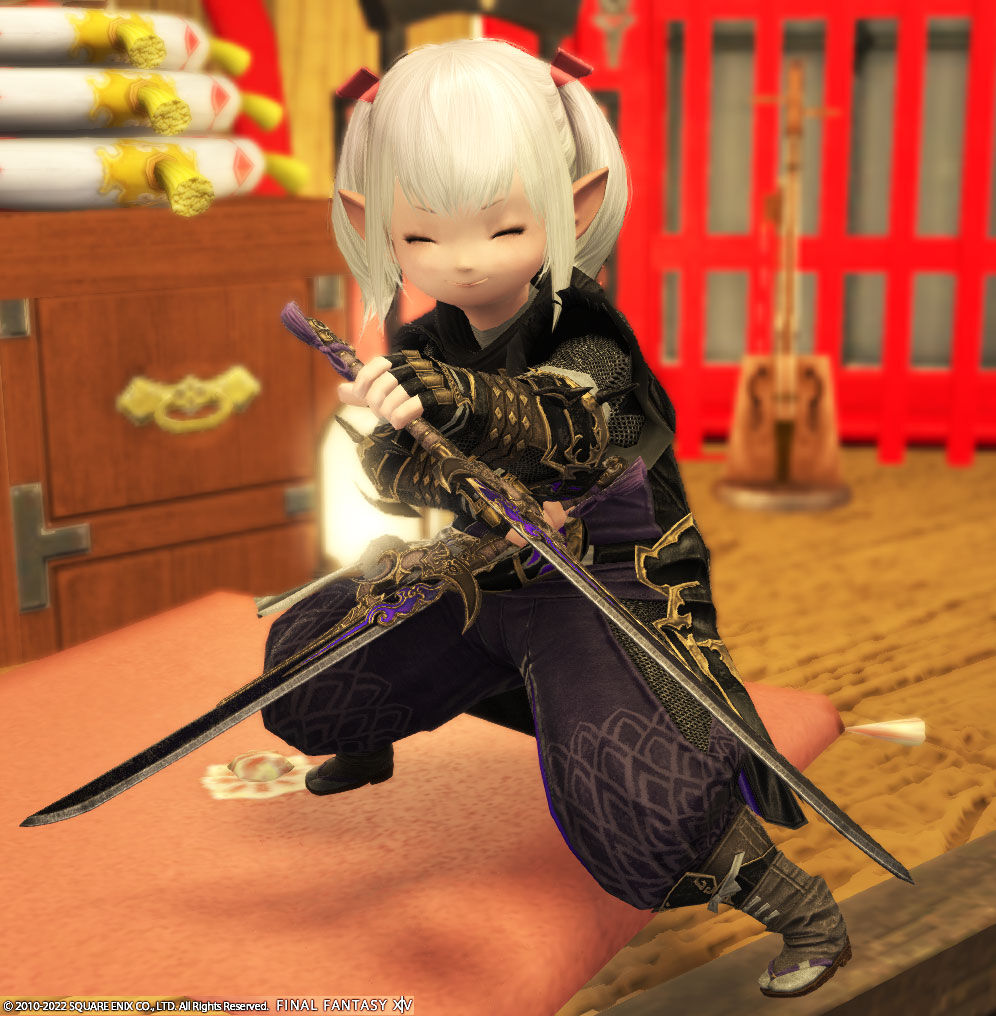 Ff14 忍者がレベル８９になりましたーヾ ﾉ ８９ａｆ装備をもらって着せましたーヾ ﾉ レベル８９ ありさ日記