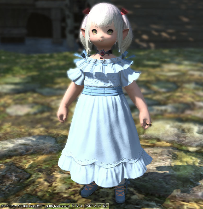 Ff14 パジャマをスカイブルーで染色しましたヾ ﾉ ありさ日記