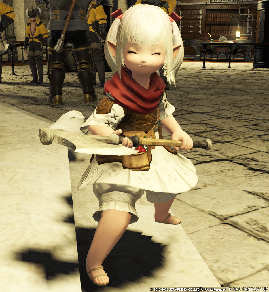 Ff14 斧術士を始めてみましたヾ ノ 初期装備を着けましたヾ ノ レベル1 ありさ日記 Ff14 斧術士を始めてみましたヾ ノ 初期装備を着けましたヾ ノ レベル1 ありさ日記