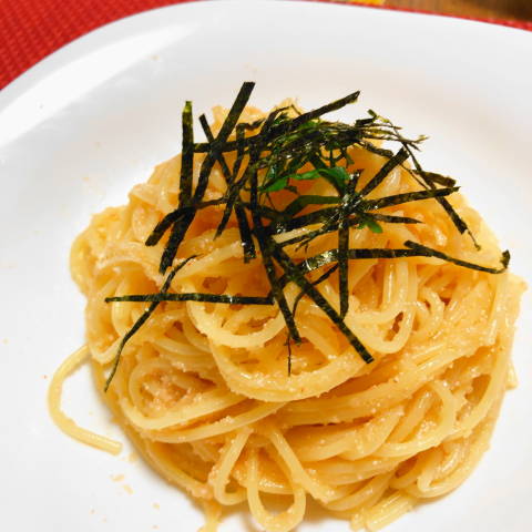 reめんたいパスタ (2)