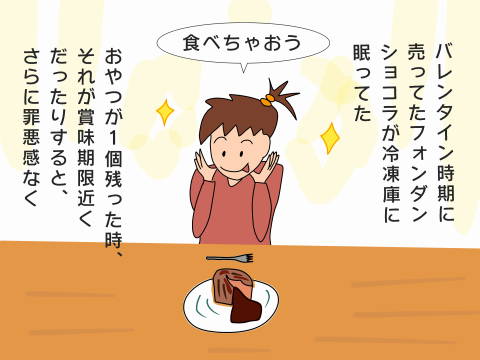 re残りのおやつ
