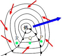 低気圧４