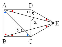 Mathematics 算数のコツ １ 角度の問題は 等しい角を見つけて