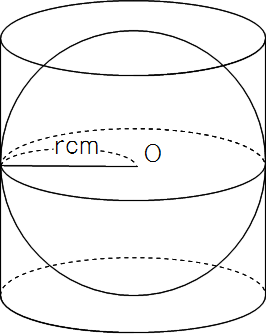 Math 円柱 内接する球 円錐の体積と表面積 働きアリ