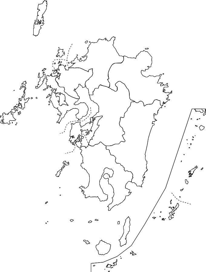 Social Studies 県別地図と特徴 ６ 九州沖縄 福岡 佐賀 長崎 大分 熊本 宮崎 鹿児島 沖縄 働きアリ