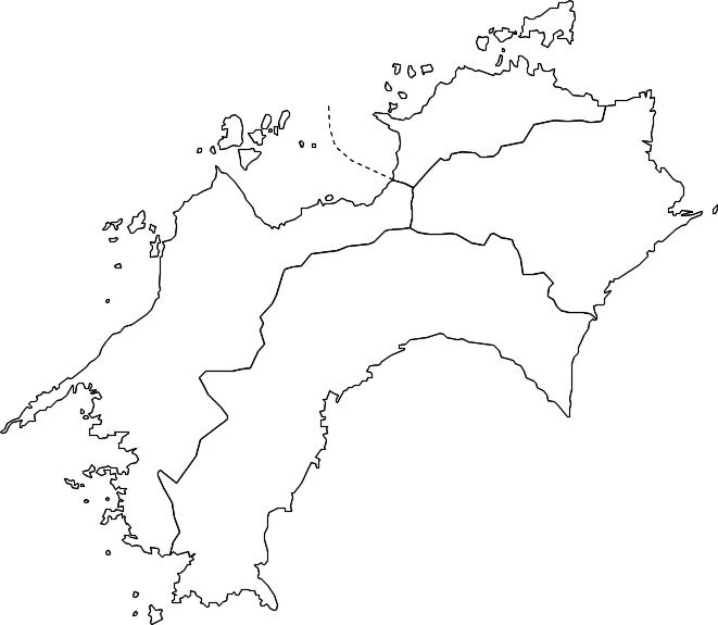 Social Studies 県別地図と特徴 ３ 四国 愛媛 香川 徳島 高知