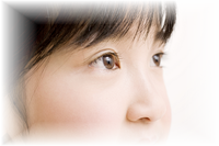 見つめる小学生