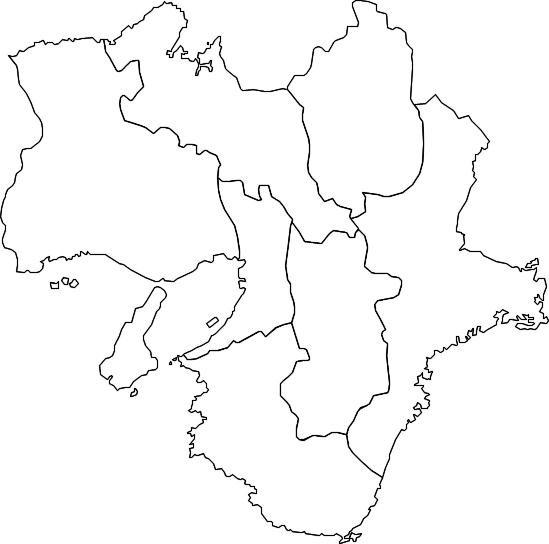 地方 地図 近畿