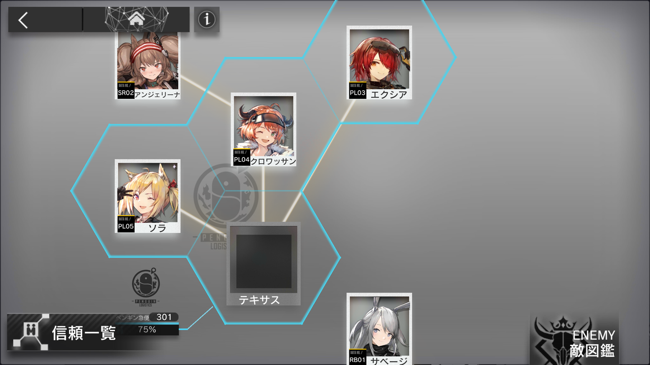 アークナイツ 図鑑で未入手の名前が表示されるやつとされないやつの差って何なんだ アークナイツ 明日方舟 攻略まとめ