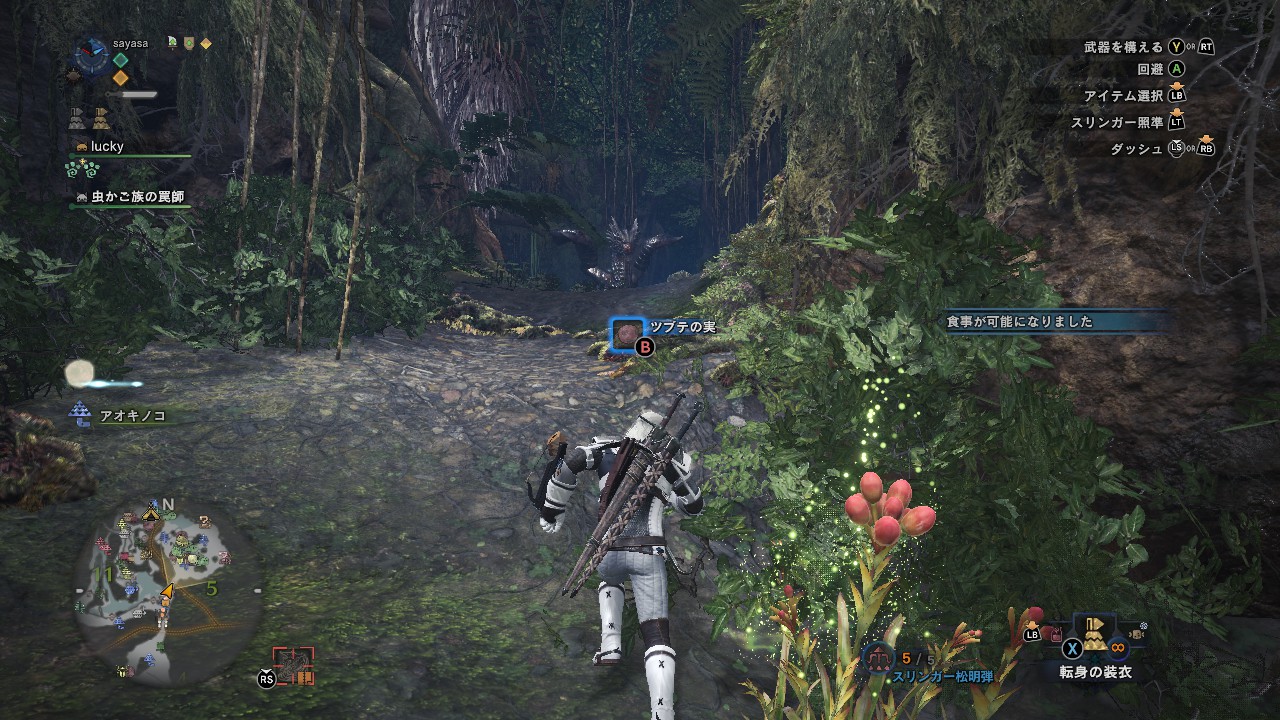 化合 管理人胸をよぎる荒天の予感をクリアして特殊装具を入手する チョベリグ 道中