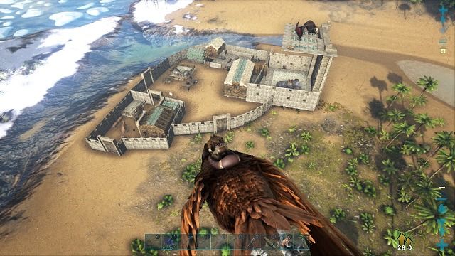 プレイ日記5 第４拠点完成 シングルソロなarkプレイ日記