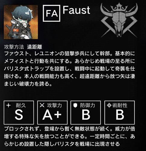 アークナイツ ファウストくん狙撃強化契約恐ろしい火力してんな アクナイ速報 アークナイツまとめ