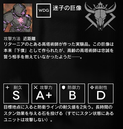 迷子の巨像