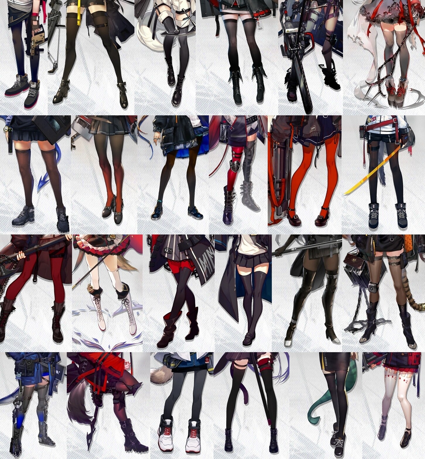 アークナイツ このゲームキャラ数に対してのタイツキャラ多くね アクナイ速報 アークナイツまとめ