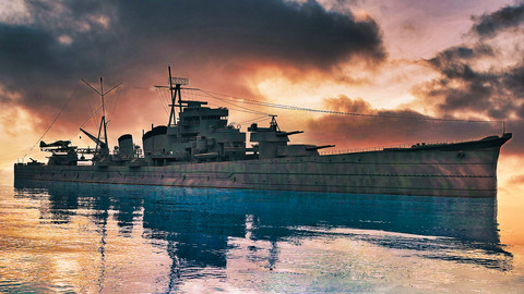 Japanese Heavy Cruiser AOBA