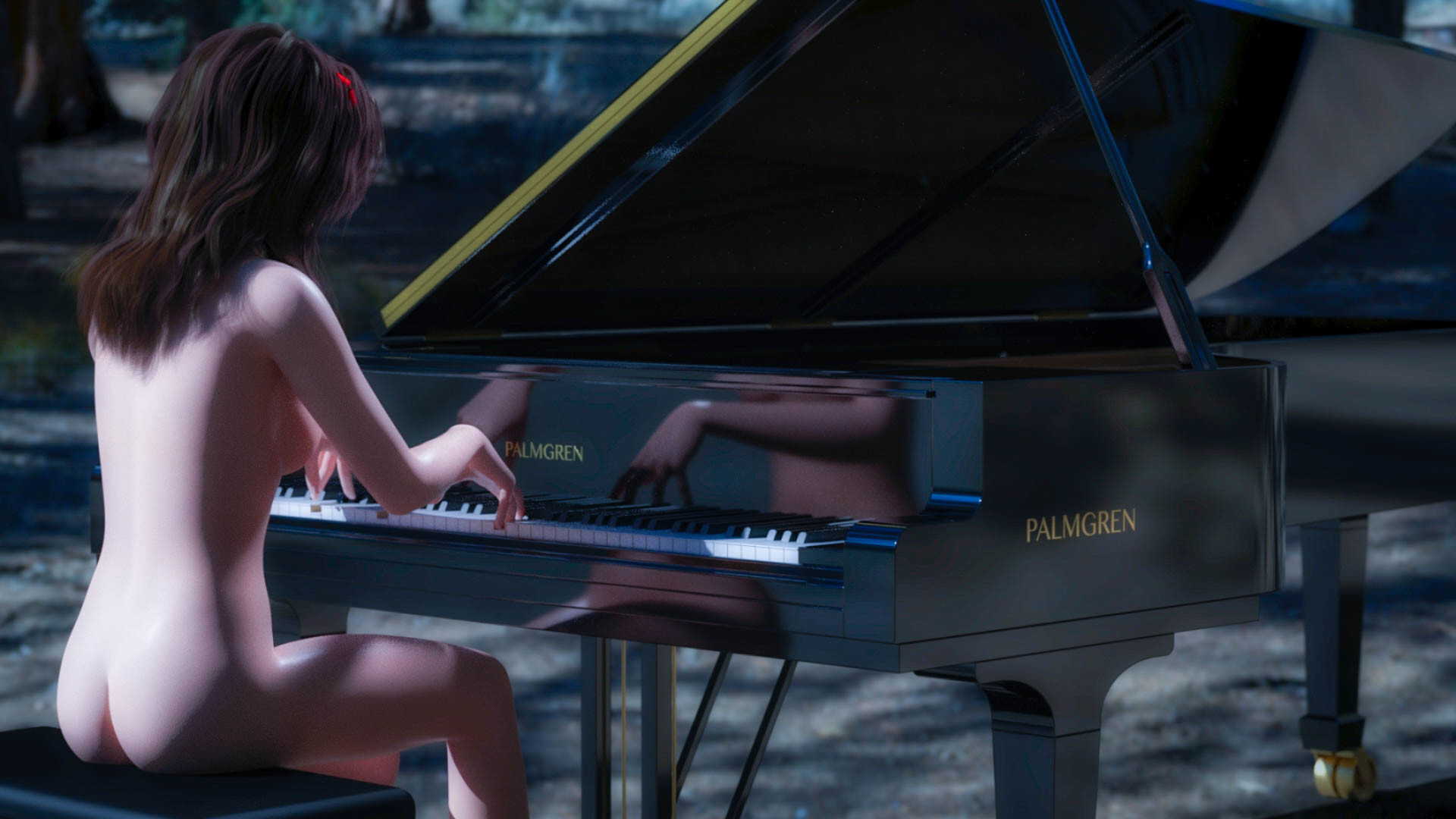 Cg 裸のピアニスト 森で奏でる裸のピアニスト メイリン Ark Pilot Cg 裸のピアニスト 森で奏でる裸のピアニスト メイリン Ark Pilot