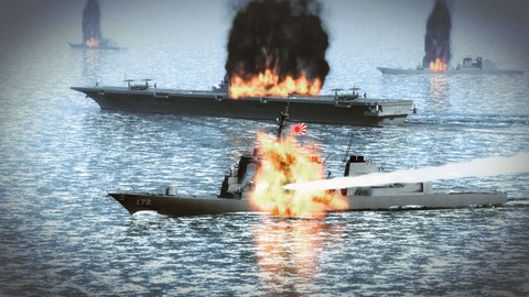 JMSDF fleet will be annihilated in one day