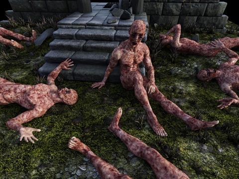 The plague=Solution to lack of food by cooling