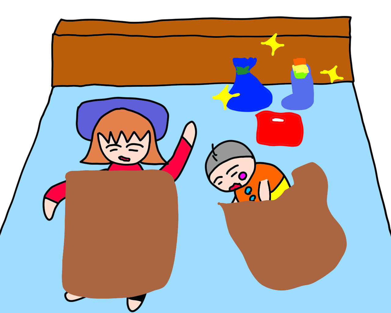 サンタが来た1