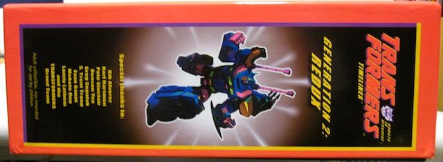 ハズブロ　ボットコン2010限定 トランスフォーマーG2 REDUX ボックス トランスフォーマー Botcon 2010 Redux Collectors ボックス