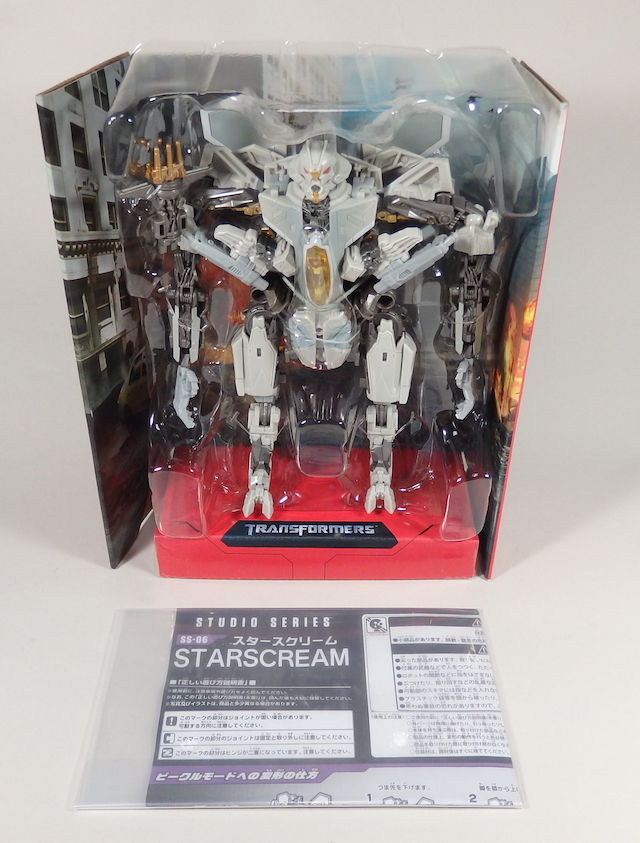 スタースクリーム_TFスタジオシリーズ SS-06 : 辛口おもちゃノート