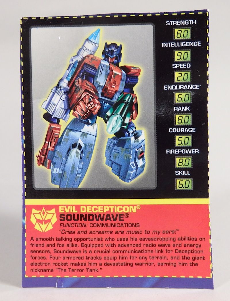 ケナー トランスフォーマー G2 マシンウォーズ　サウンドウェーブ サウンドウェーブ＿マシンウォーズ : 辛口おもちゃノート