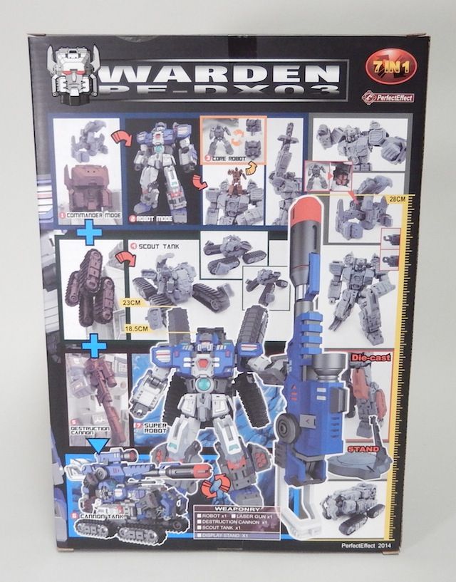 Perfect Effect / PE-DX03 Warden : 辛口おもちゃノート