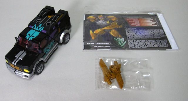 トランスフォーマー　BOTCON2014 キャノンボール 2014 Transformers Botcon Cannonball Tech Spec & Instructions