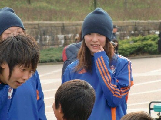 アルビレックス新潟レディースの小原由梨愛。 今、これが好きだな。