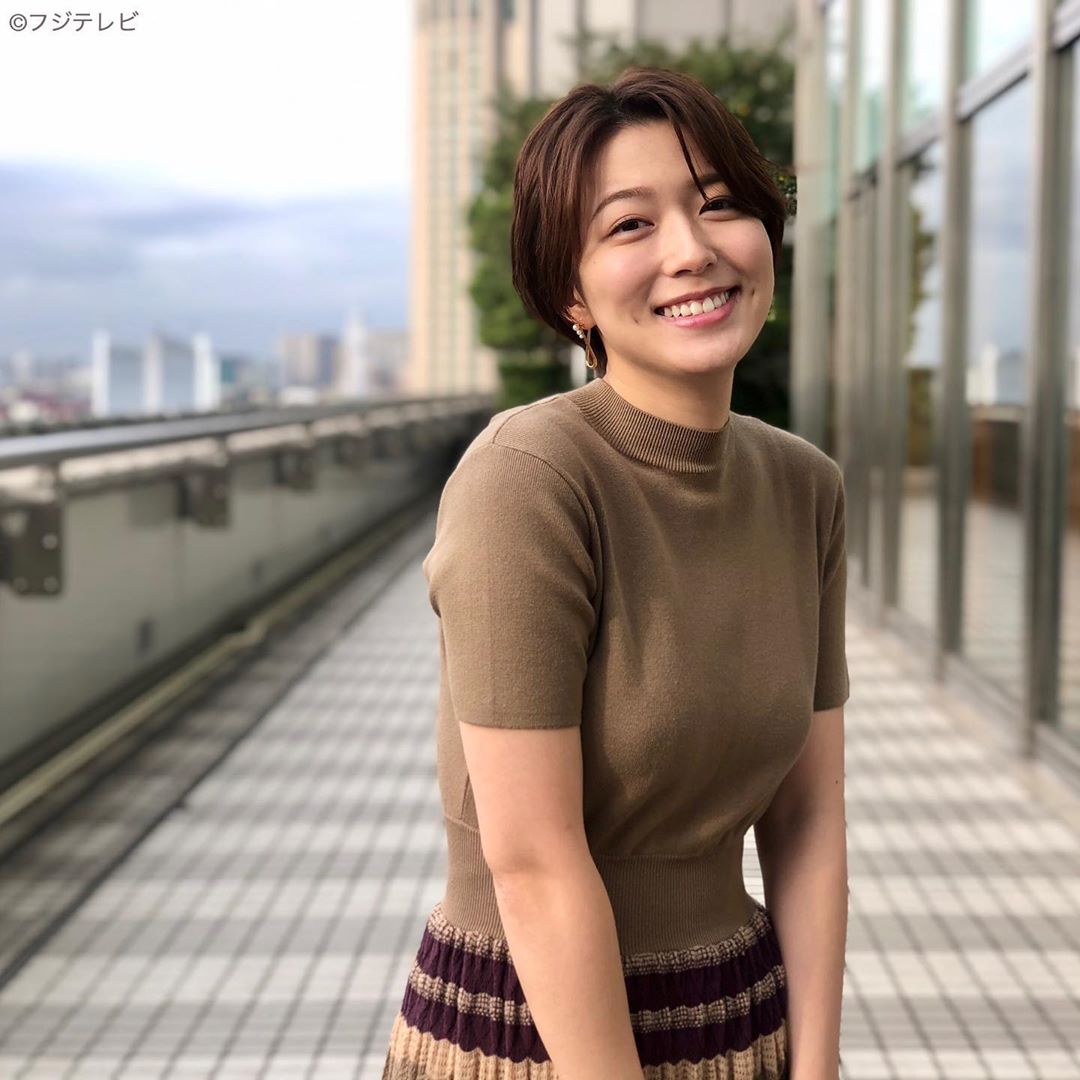 阿部かやこ画像 『めざましテレビ』爆乳お天気お姉さん・阿部華也子の衣装にドキッ！ (2020年6月8日)