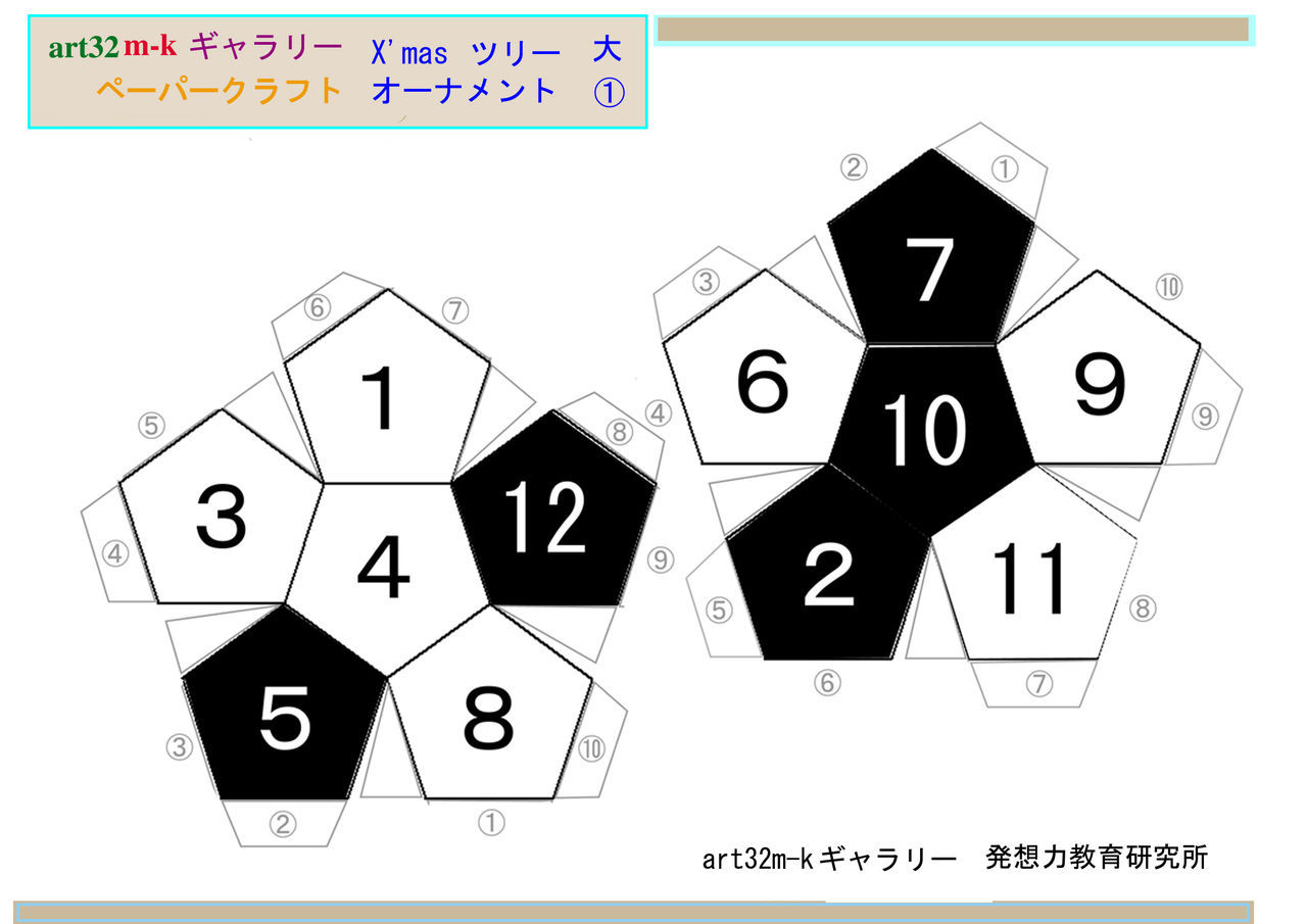五芒星と二等辺三角形に見る N芒星と正n角形の作図 発想力教育研究所 素数誕生のメカニズム