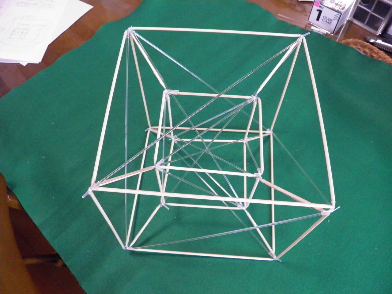 四次元超立方体 正八胞体 とはご冗談でしょ 自然数の次元を捏造する複素数数学の齟齬発見 発想力教育研究所 素数誕生のメカニズム