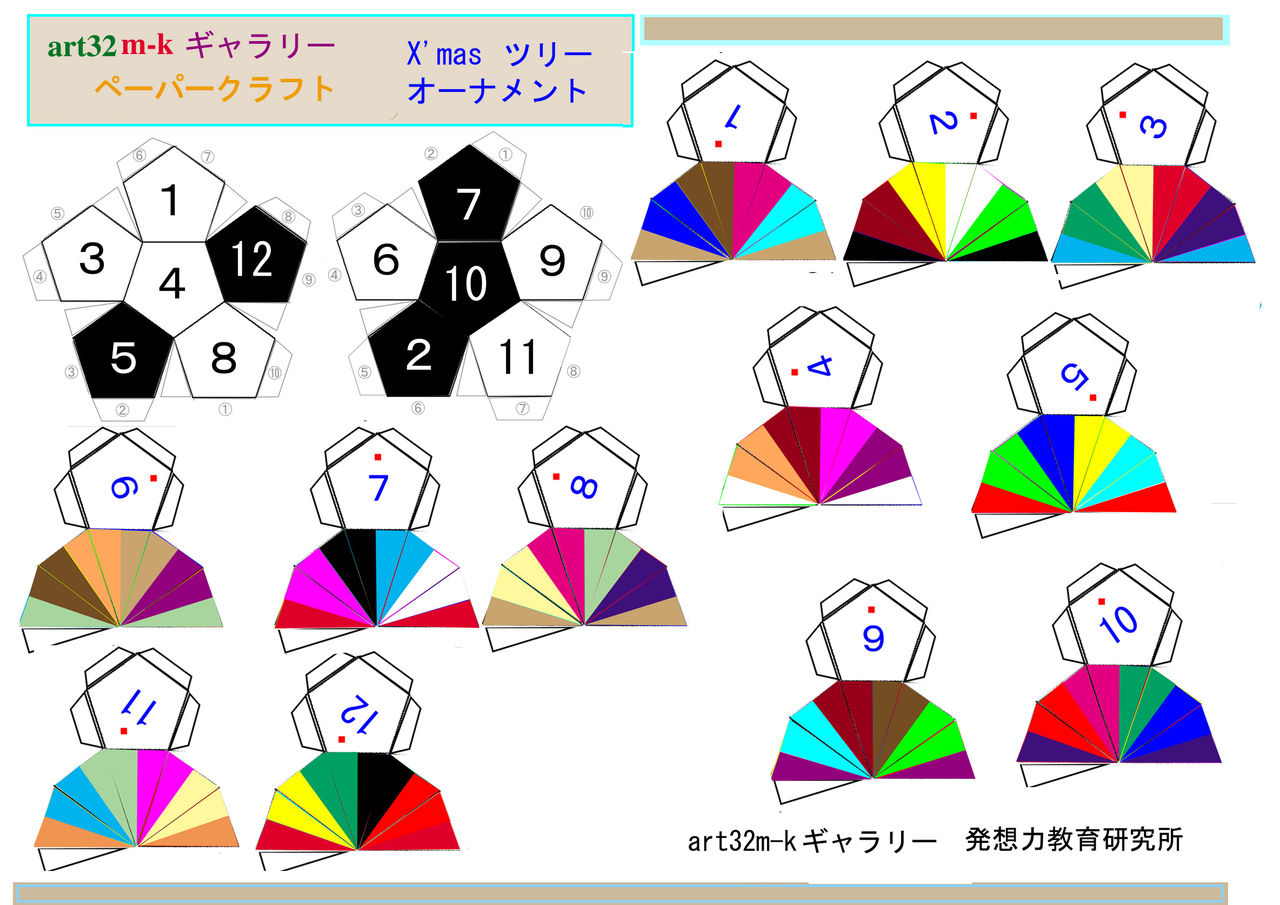 星型正多面体 発想力教育研究所 素数誕生のメカニズム