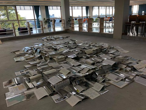荒木由香里さん《帆、あるいは雲》