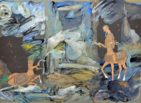 松平莉奈展　天使・花輪・ケンタウロス