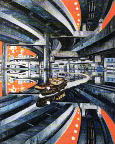 芸術作品に見る首都高展