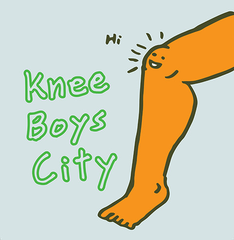 Knee boys city rogo