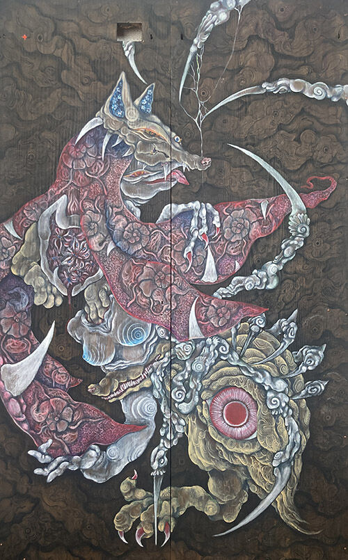 星と木しと・Oka Yuka・上原真衣 三人展『物怪の幸 祇園』 : He-art