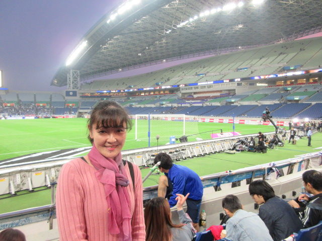 初めてのサッカー観戦 金谷美帆 Diary Miho In Japan 初めてのサッカー観戦 金谷美帆 Diary Miho In Japan