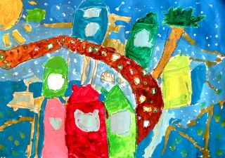 未来のくらし 1 Artca アート力 芸術教室