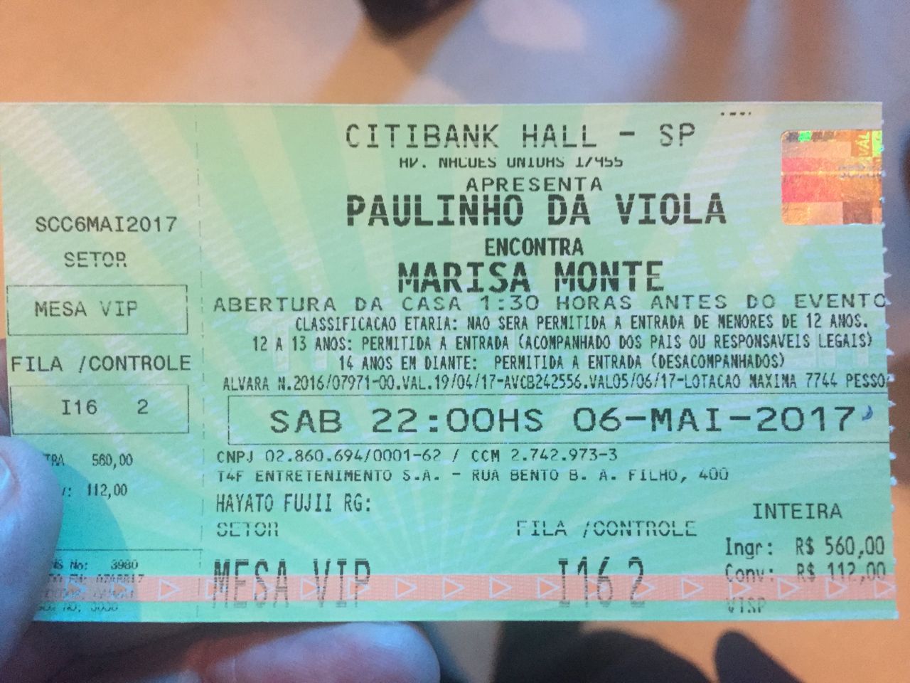 サンパウロ日記 3 パウリーニョ ダ ヴィオラ マリーザ モンチ 中原仁のcotidiano Artenia公式blog