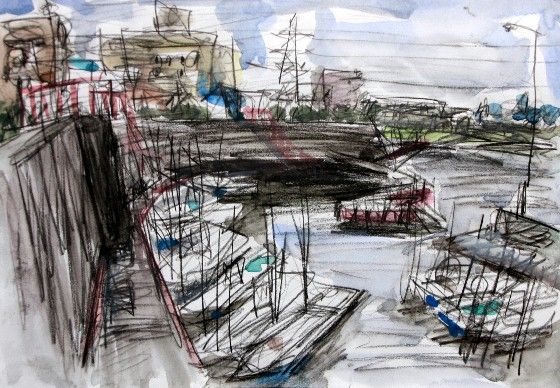 上野公園口付近のスケッチ : arthiroshiのblog