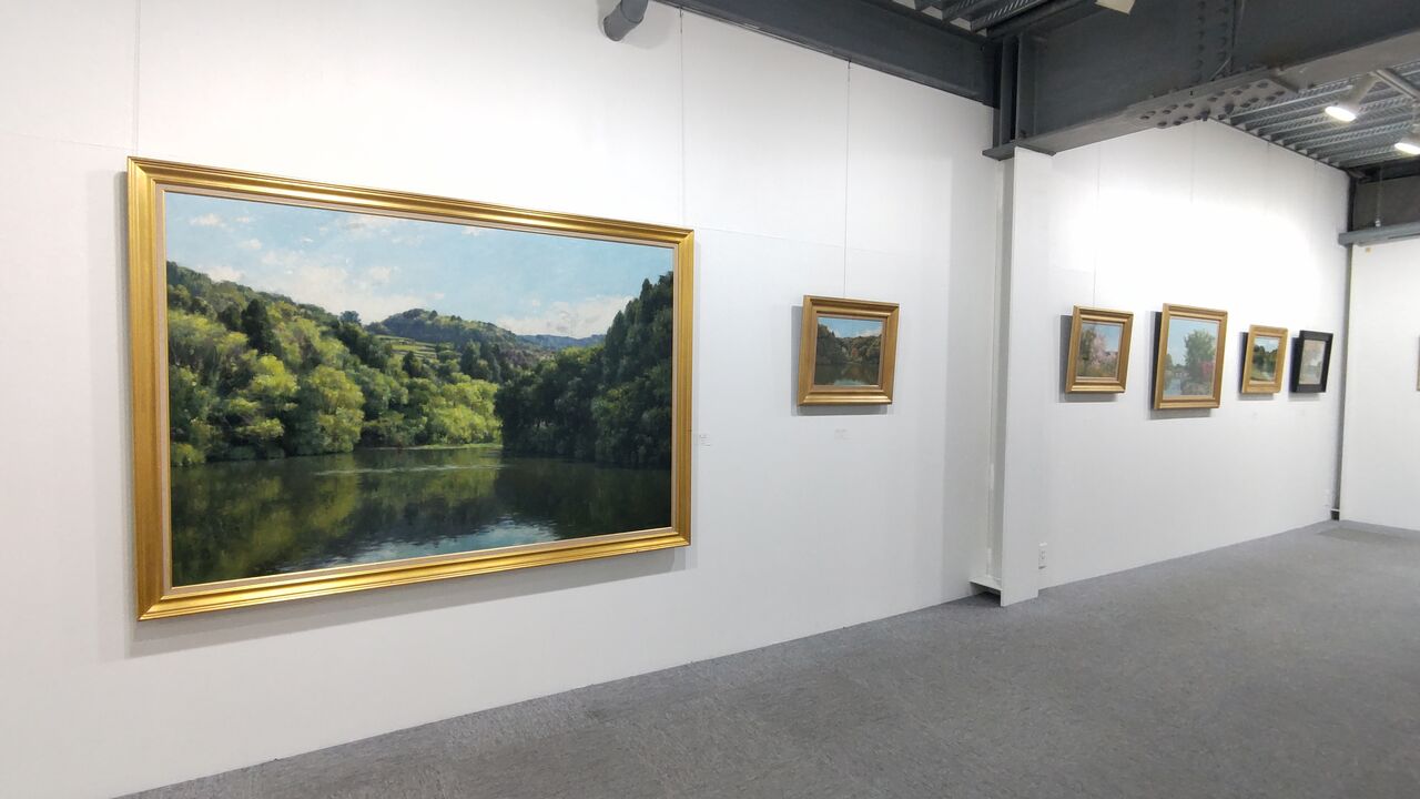 2F 西谷之男 展 : アート カゲヤマ・画材・額縁・画廊