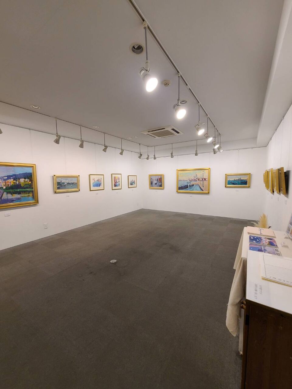 杉村勇、南仏幻想、希少な画集より、新品高級額・額装付 1F 杉村 勇 滞欧作品展 : アート カゲヤマ・画材・額縁・画廊